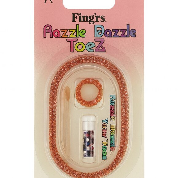 Fing’rs Razzle Dazzle ToeZ Sparkling Pedicure Design Kit #2233 - Picture 1 of 1